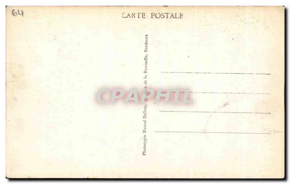 Bayonne (B.-P.) — Stierkampfarena — M. D. - Rückseite
