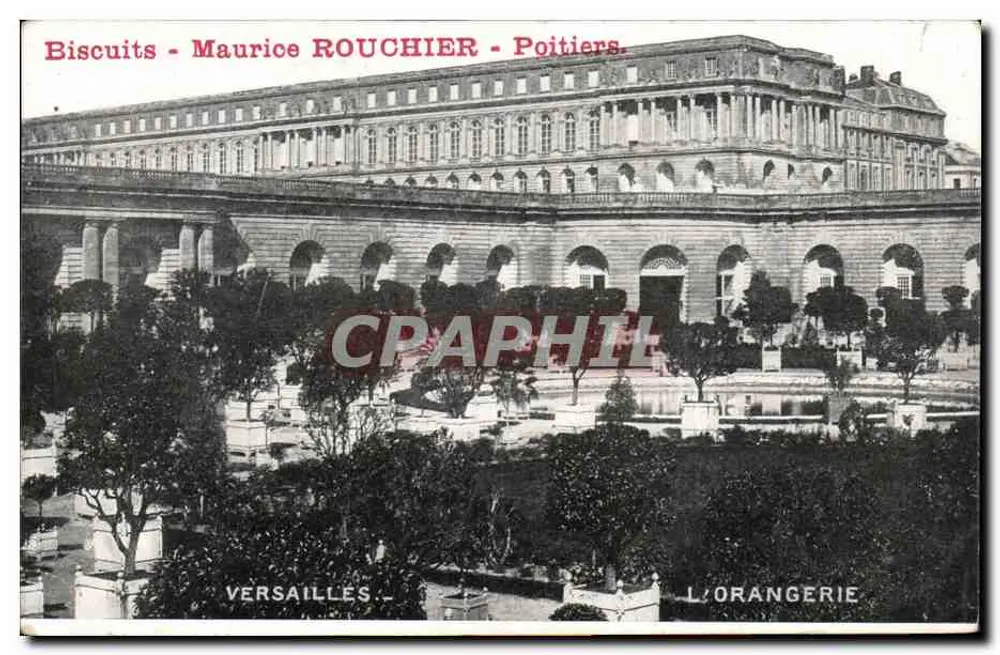 L'Orangerie — Versailles — éditeur Maurice ROUCHIER, Poitiers. - Frente