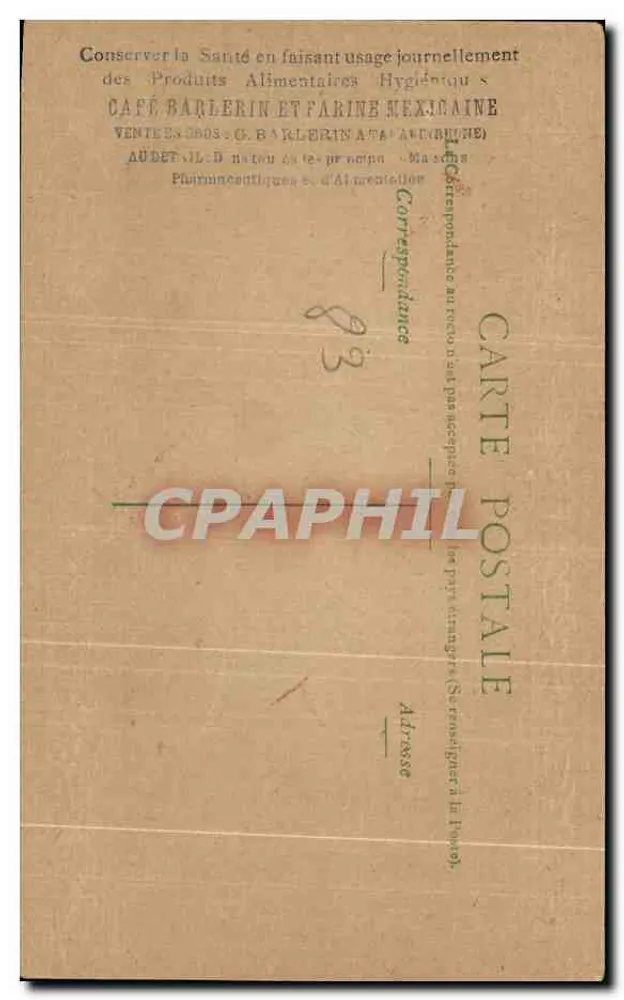 Toulon — Tamaris — Sphérick, Paris - Verso