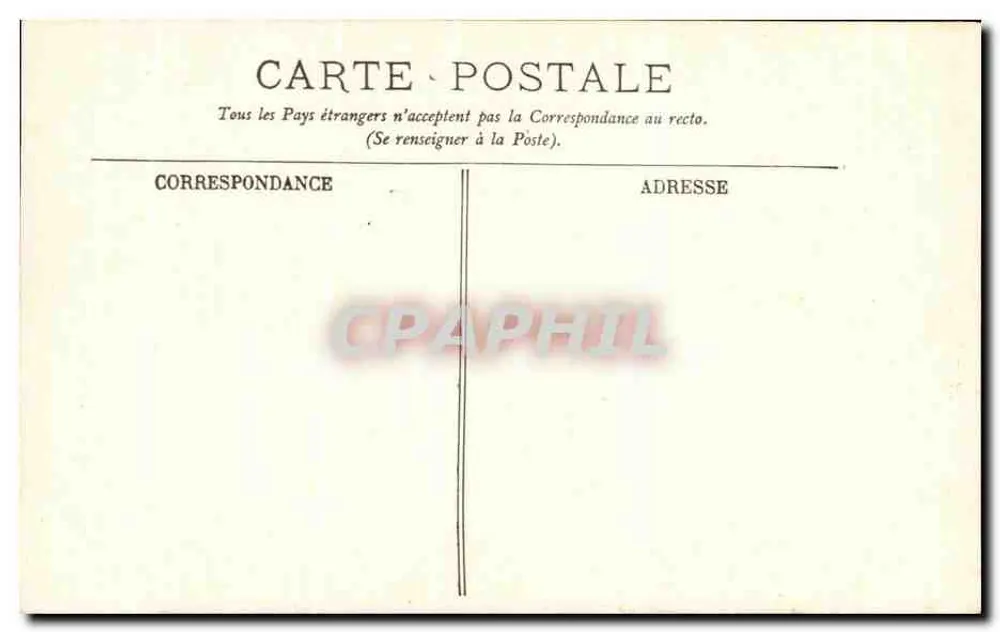 Paris — A Escada do Ópera — LL. - Verso
