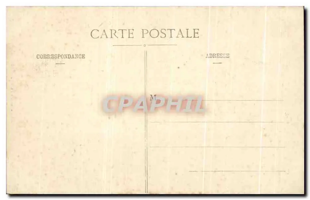 Mont-Saint-Michel — Abtei, Uhrturm und Südturm — J.P. 67, Sonderausgabe in der Abtei - Rückseite
