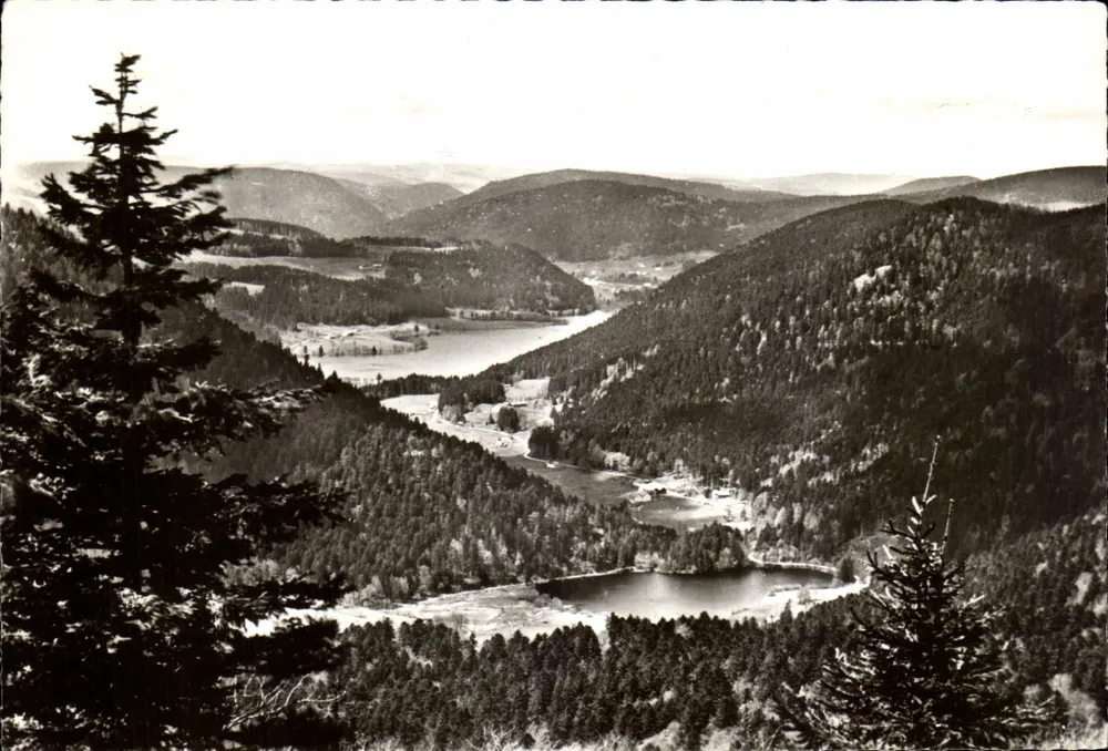 Les Vosges Pittorresques — La Vallée des Lacs — Retournemer und Longemer — Édition Robert (Haut-Rhin) - Vorderseite