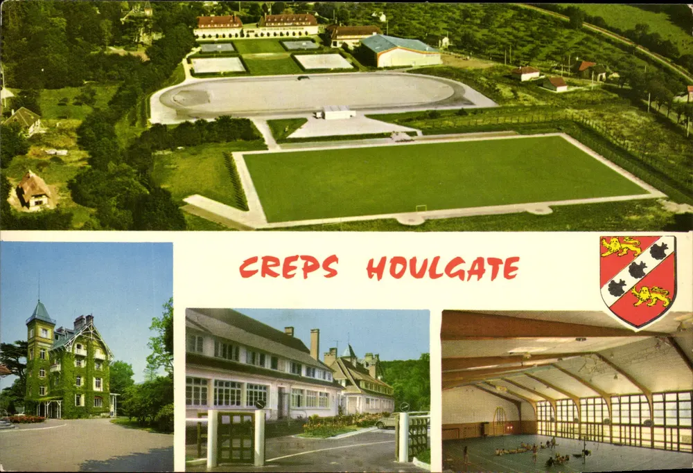 Creps Houlgate — Regionaler Zentrum für körperliche Bildung — Verlag Combier Drucker Mâcon - Vorderseite