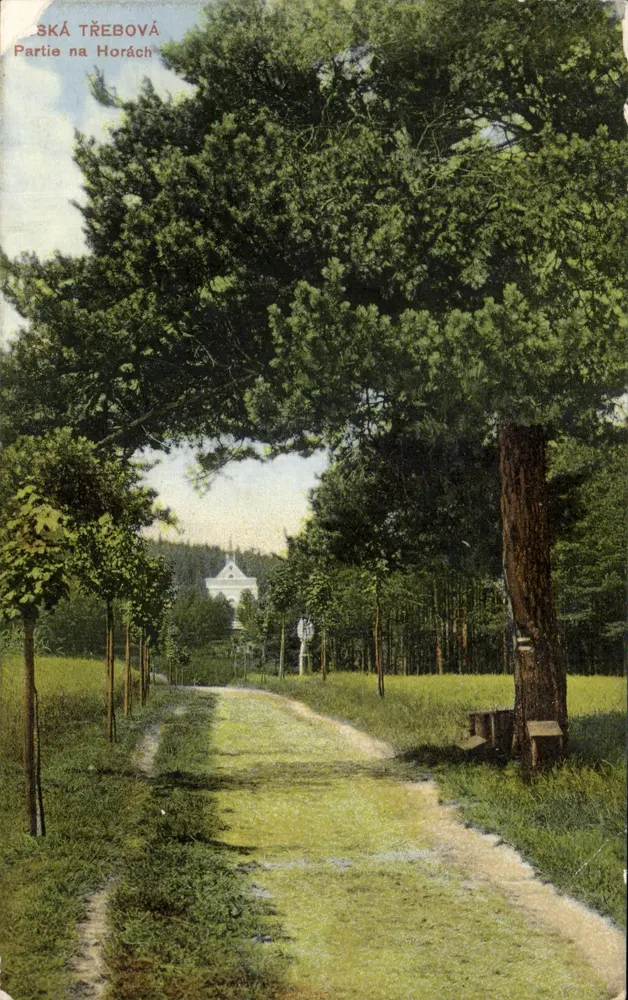 Třebová — Partie na Horách — editore non identificato, numero di serie non visibile - Recto