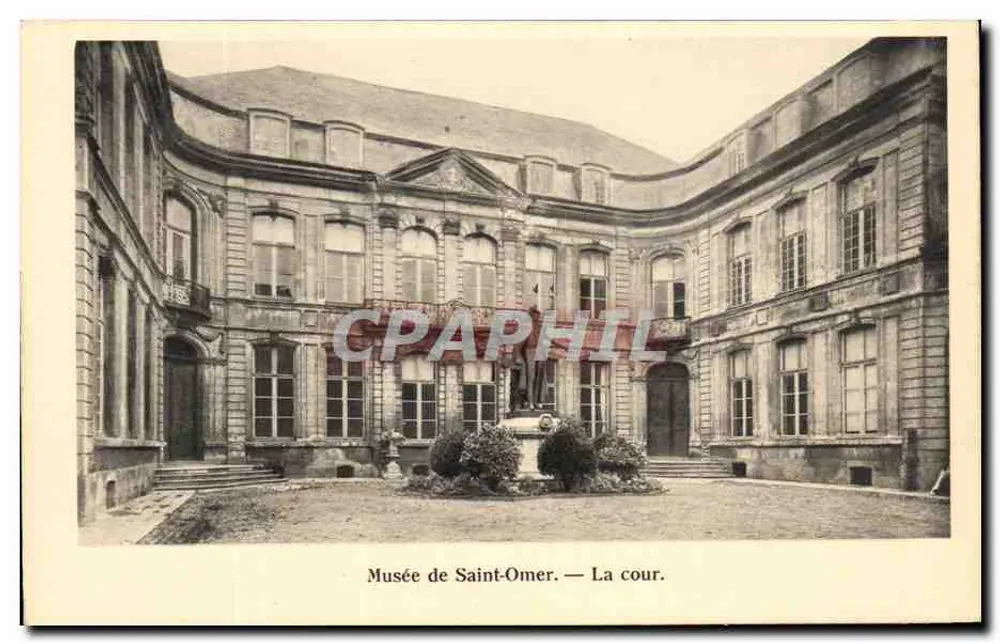 Museu de Saint-Omer — A cour — E. Baudelot & Cie, Paris - Frente
