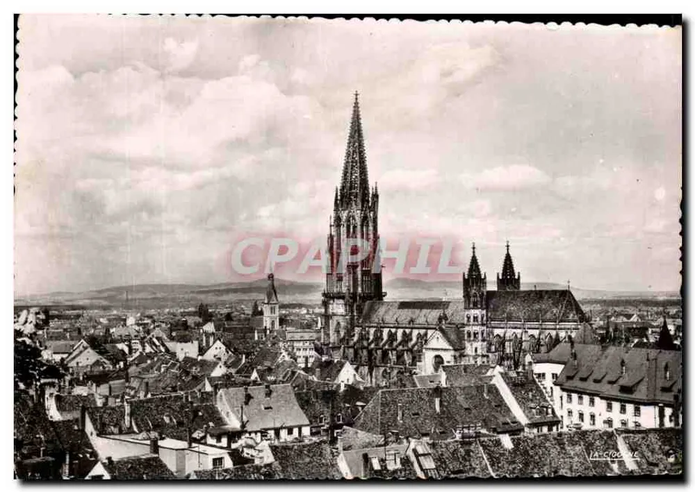 Fribourg (Schwarzwald) — Ansicht vom Schlossberg — Verlag La Cigogne, Nr. 22 - Vorderseite