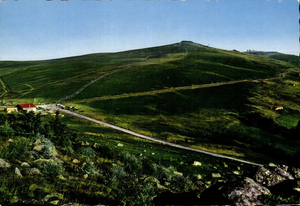 Die Monts du Forez — Der Col du Beal — Verlag G. d'Ollierques, H-C 151 - Vorderseite