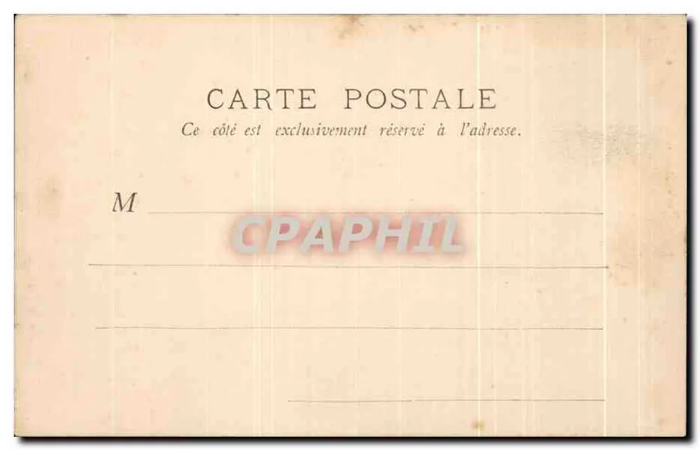 Le Tréport — Eingang zum Hafen — B.R., Paris - Rückseite