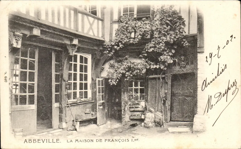 Abbeville. Das Haus von François I — Verlag M. Desprez, Nr. 019 - Vorderseite
