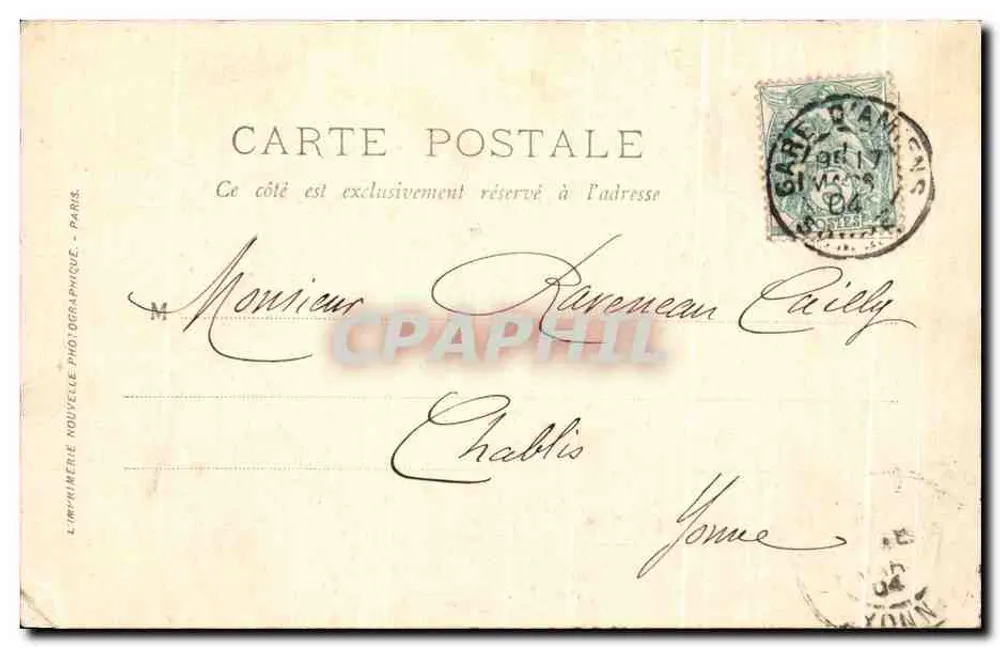 Amiens — A Catedral — A Fachada — LL. - Verso