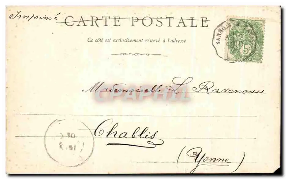 Le Port du Hourde! — vue du port avec nombreux bateaux à voile — éditeur Georges Vincotto, n° 40 - Rückseite