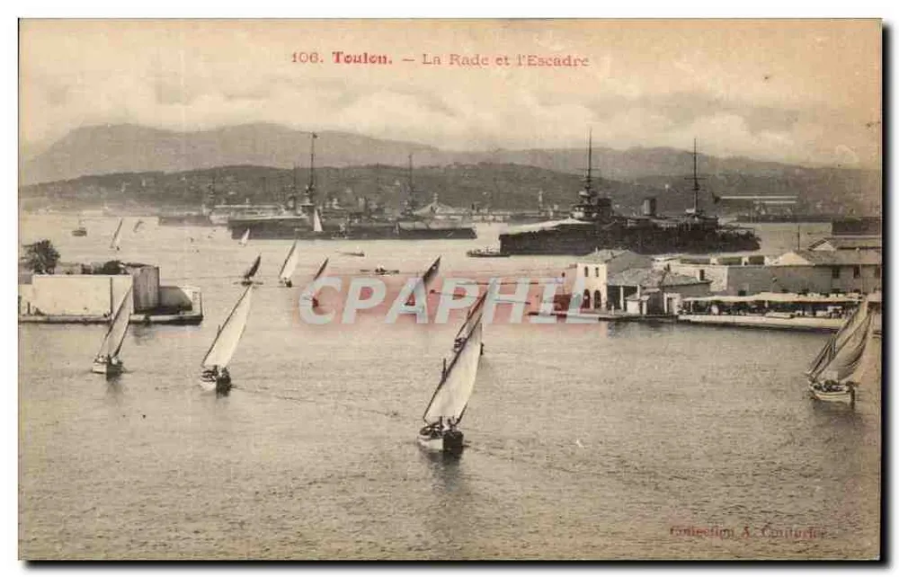 Toulon — Die Bucht und die Flotte — Befestigung & Gegenbefestigung - Vorderseite