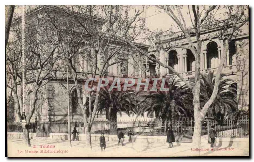 Toulouse - A Vista da Biblioteca do Museu — Coleção A. Couturier, n°2 - Frente