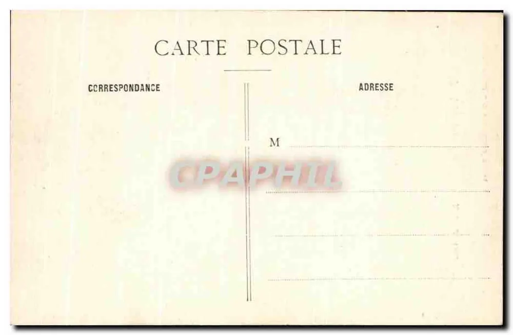 Hôtel de Ville — Toulon — Cliché Giraud, Editeur, Toulon - Verso