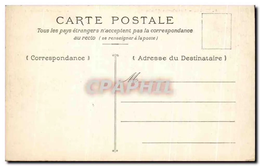 Toulon — Die Tore Italiens — Sammlung A. Couturier - Rückseite