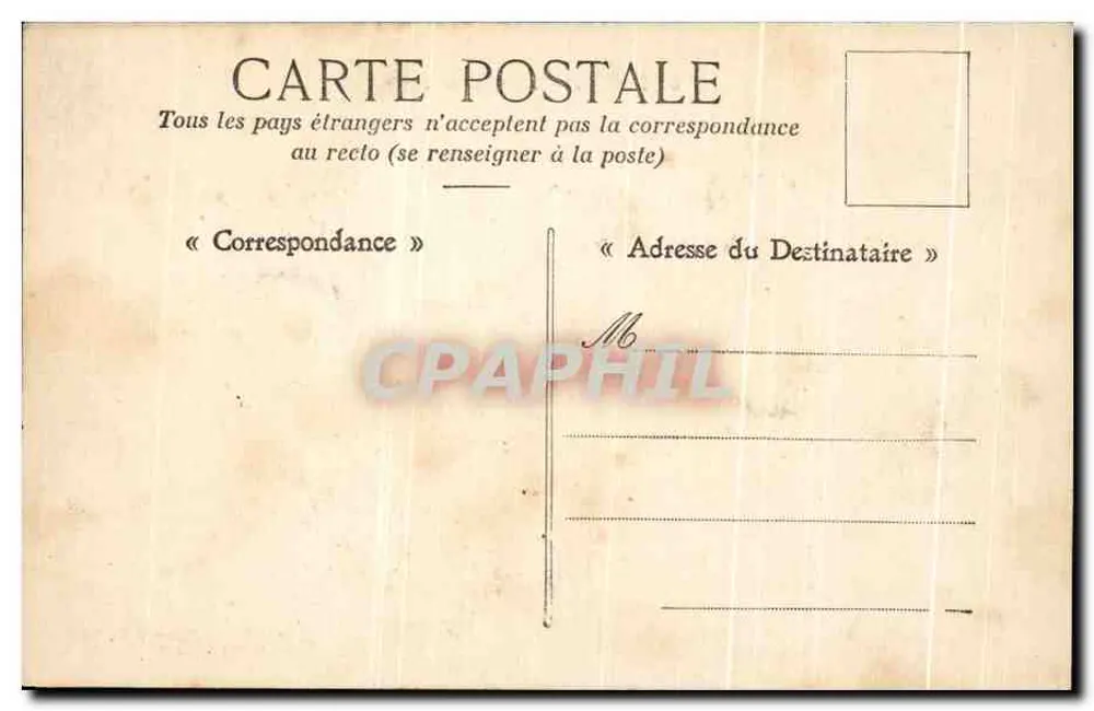 Toulon — La Grosse Tour — Clavel, édit. Toulon - Verso