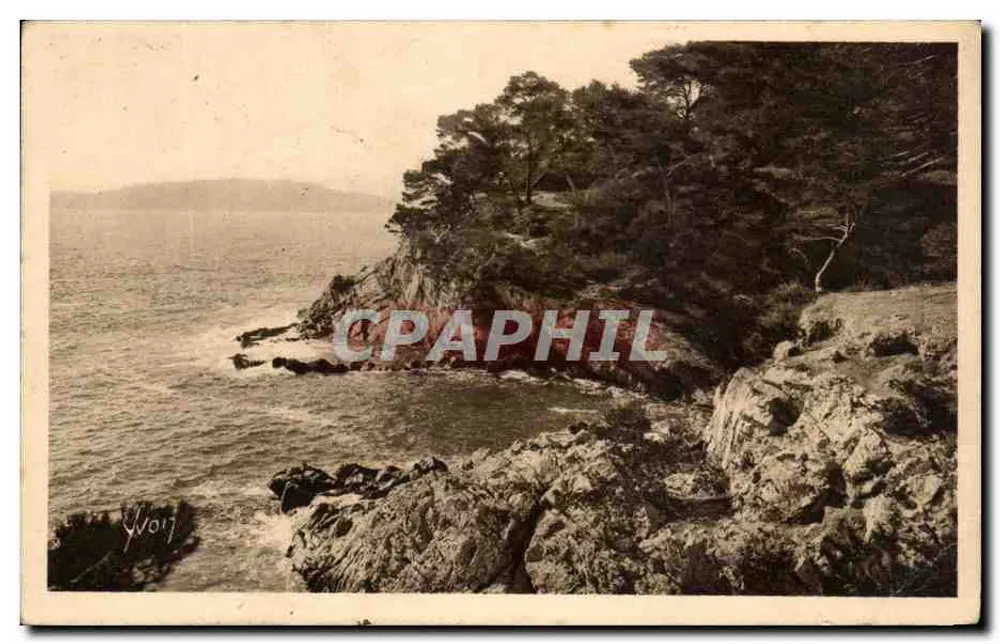 Costa Azul — Calanques do Cap Brun — Les Éditions d'Art Véronique, n°352 - Frente