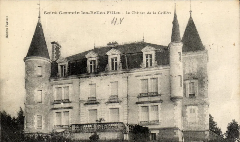Saint-Germain-les-Belles-Filles — Schloss der Grillère — Edition Pontout - Vorderseite