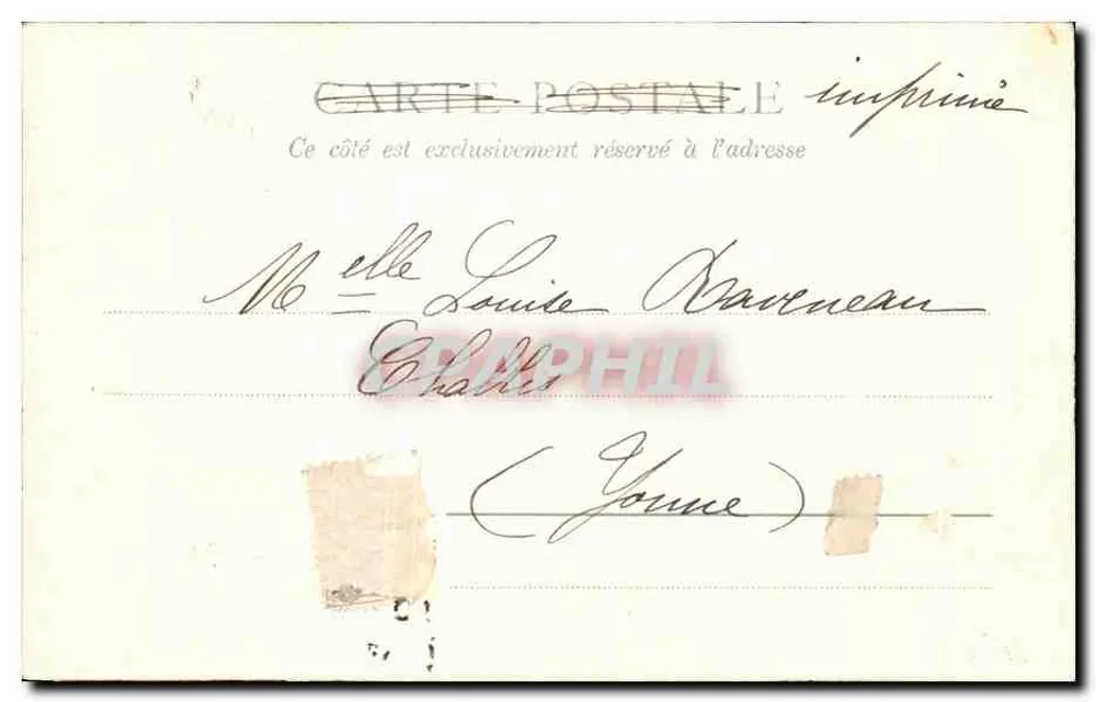 Avant Port — Dieppe — St & Co A.D. n° 8802 - Verso