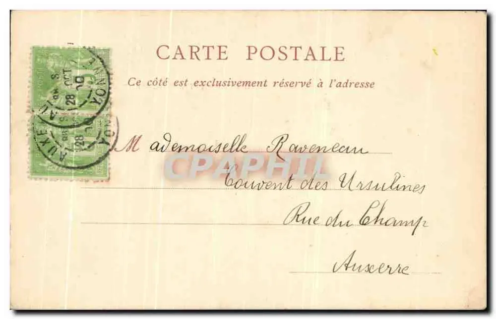 Os faróis da Hève — Le Havre — ND Phot - Verso