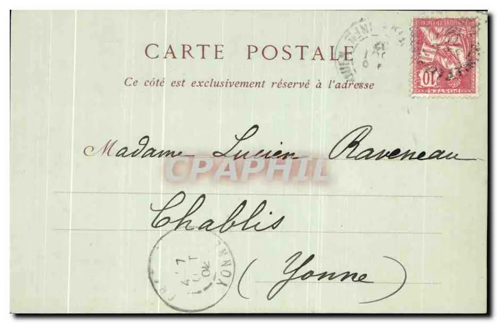 Rouen — De Staat van Napoleón I — Collecties ND. Fot. - Achterkant