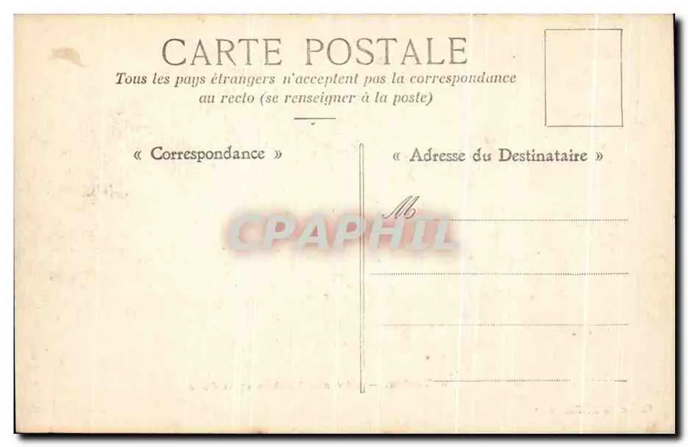 Toulon — Avenue Vauban und die Station — Sammlung A. Couturier - Rückseite