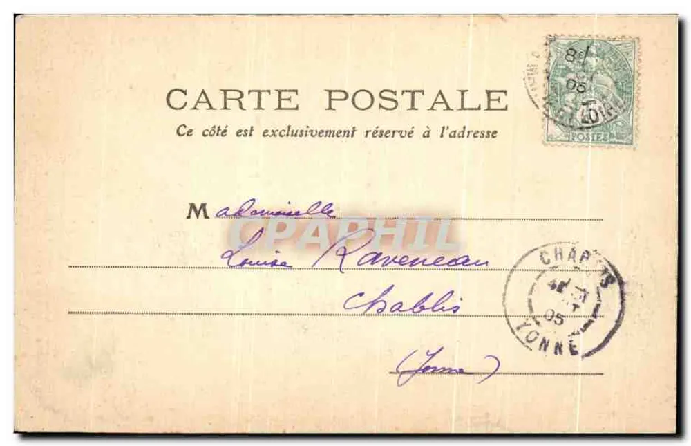 Schloss Meaumont — Corrèze — Verlag M.T. Nr. 97 - Rückseite