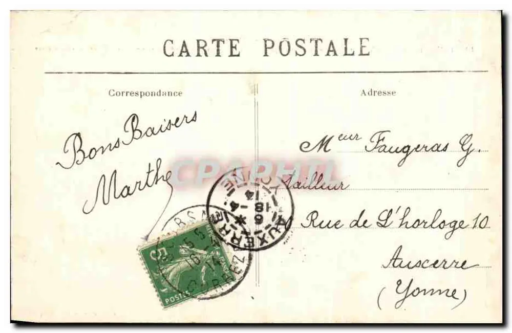 Lapleau — Recepção do Viaduto — La Corrèze Illustrée - Verso