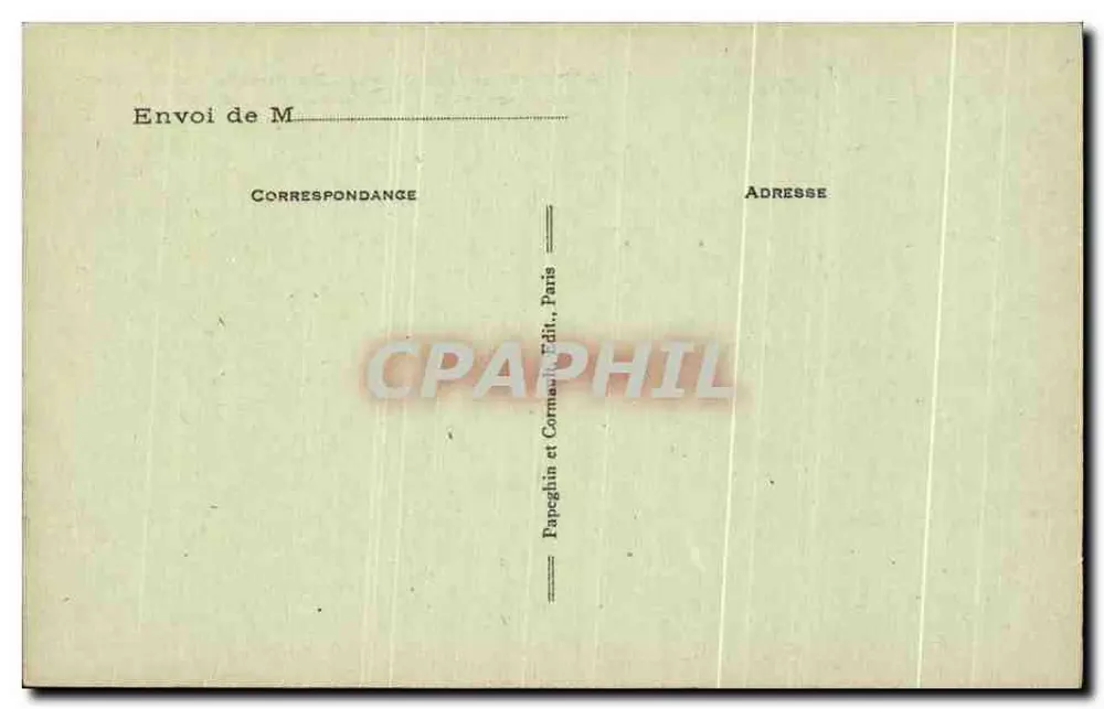 Paris - Place de la Concorde - Les Fontaines et l'Obélisque - A.P. - Verso
