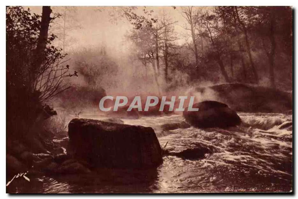 Flusslandschaft mit Dampf — Éditions Jové, Pau — N°1 - Vorderseite