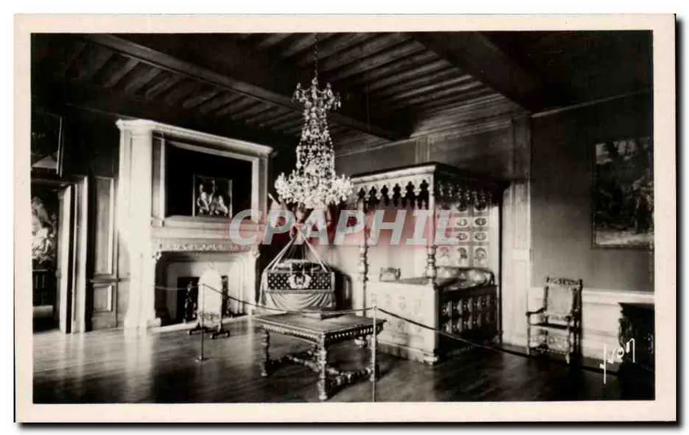 Schlafzimmer der Könige von Navarra — Schloss Pau — Éditions d'Art Martel - Vorderseite