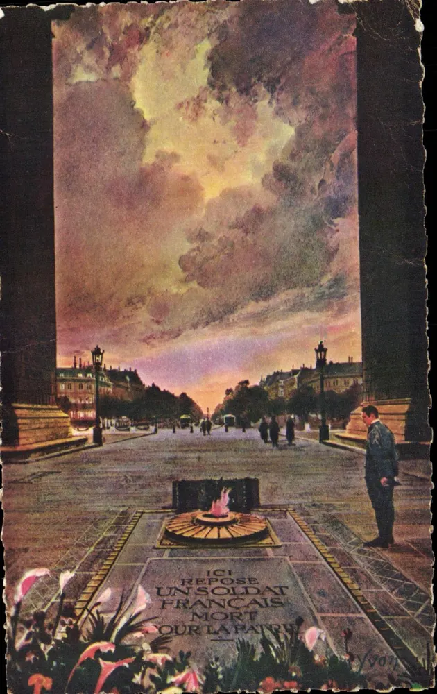 Grab des Unbekannten Soldaten — Paris — Éditions d'Art YVON - Vorderseite