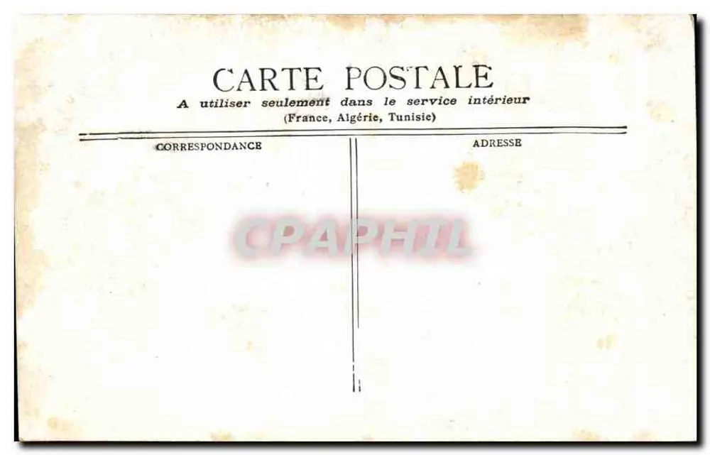 Paris - Theater du Vaudeville & B. D.8 Italiens - Rückseite