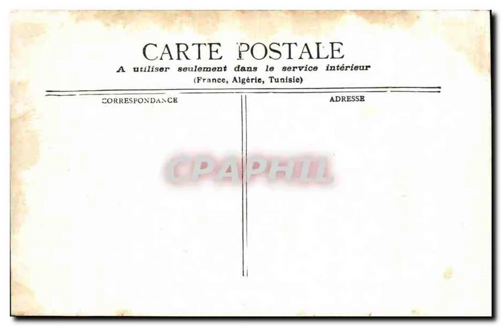 Paris - Boulevard Sebastopol & Place du Châtelet — Ansicht mit Denkmal und Omnibus - Rückseite