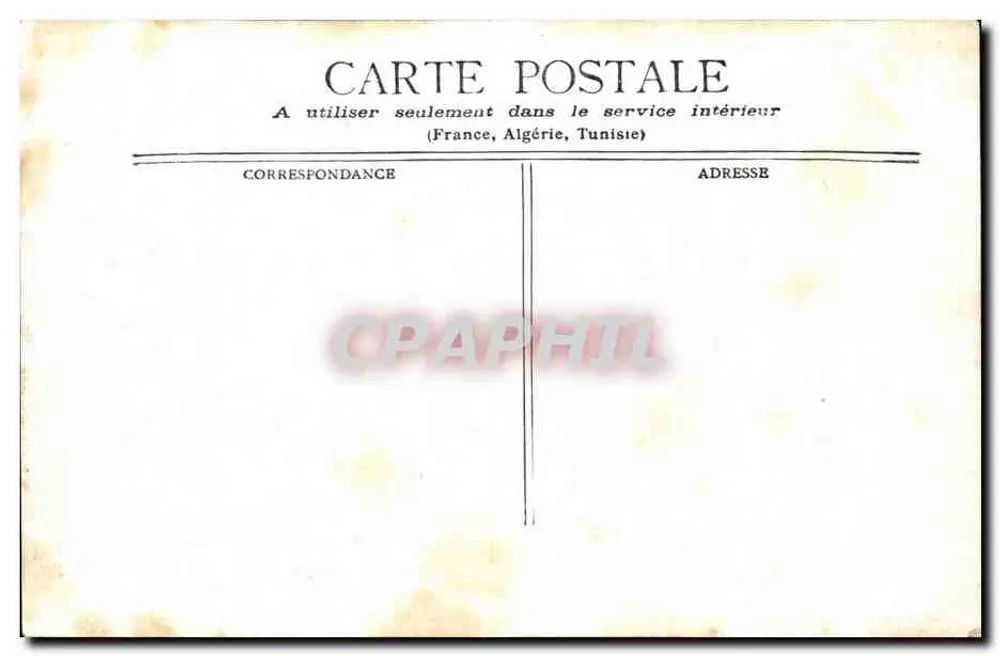 Paris - Die Tuileries & die Terrasse der Orangerie — unbekannter Verleger - Rückseite