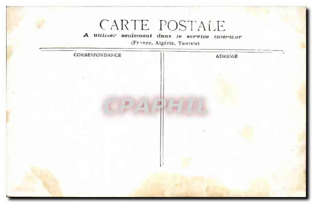 Paris - Grand Palais (von Pont Alexandre III aus gesehen) — unbekannter Verlag, Seriennummer nicht sichtbar - Rückseite