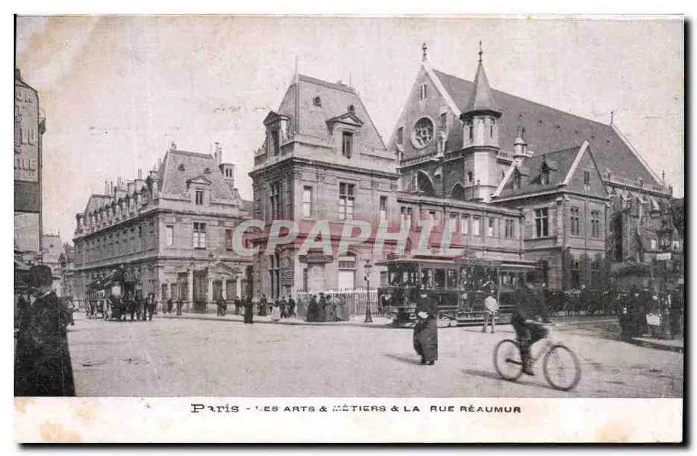 Paris - Les Arts & Métiers & la Rue Réaumur — Verlag nicht sichtbar - Vorderseite