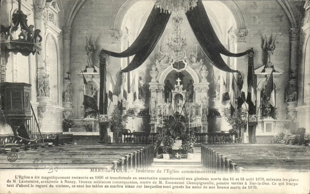 MARS-la-TOUR — Interno della Chiesa commemorativa — Editore: ERF - Recto