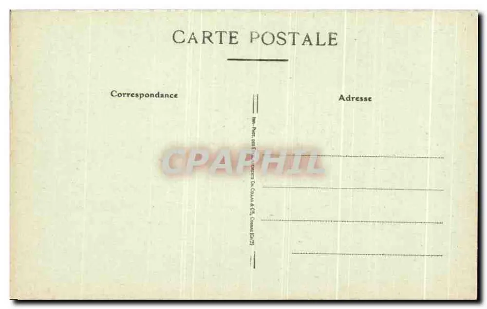 Limoges — Kasernen des 21. Chasseur-Regiments — V. P., Limoges - Rückseite