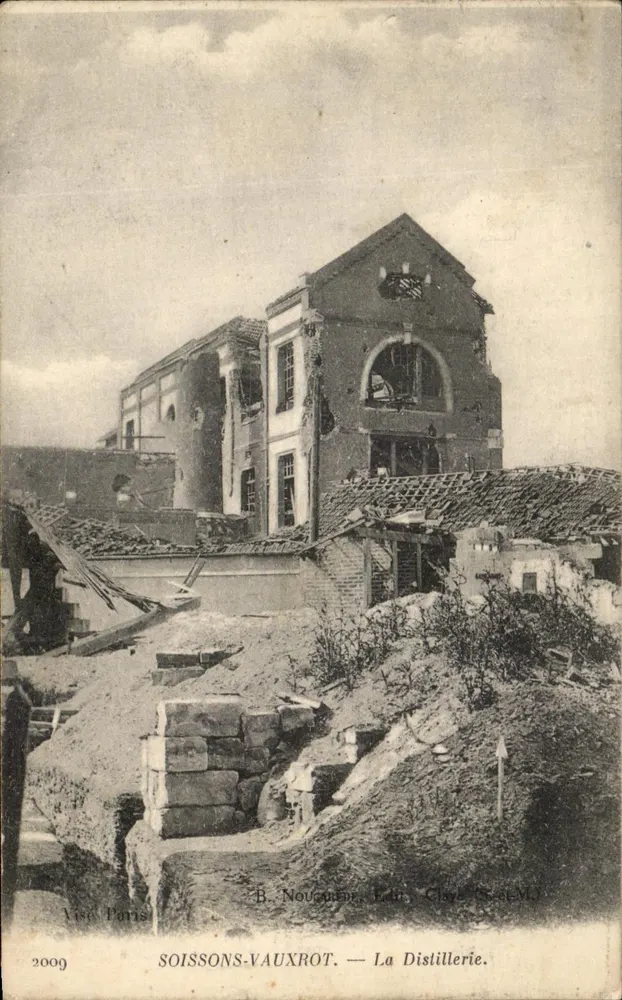 Soissons-Vauxrot — Die Destillerie — B. Nouguet, Verleger, Claye-Saint-Mard - Vorderseite