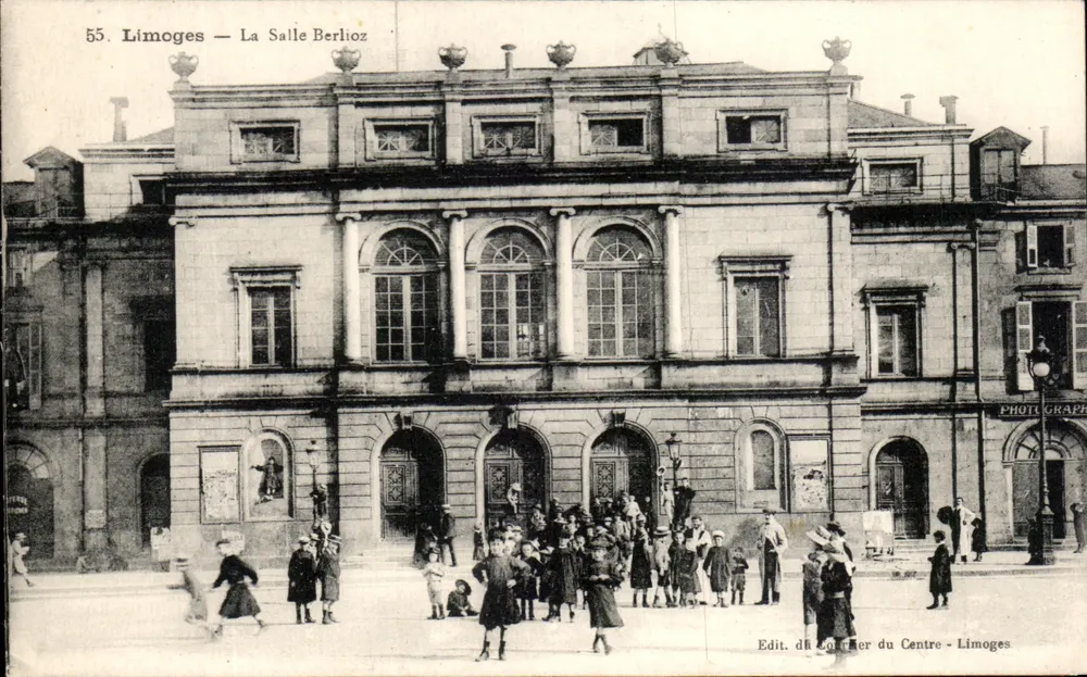 Limoges — La Salle Berlioz — Edit. du Centre - Limoges - Vorderseite