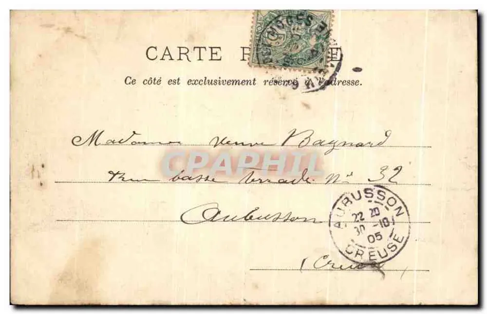 Limoges — Kathedrale, Abbessaille, Pont Saint-Etienne, La Vienne — J. Filanchi (Deposé) - Rückseite