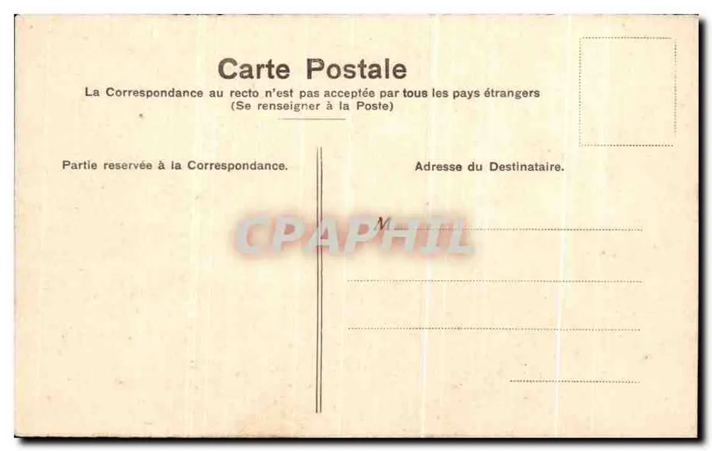 Paris — Boulevard Haussmann — G.B. n°127 - Verso
