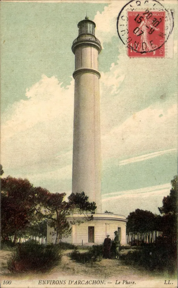 Arredores de Arcachon — O Farol — LL. n°100 - Frente