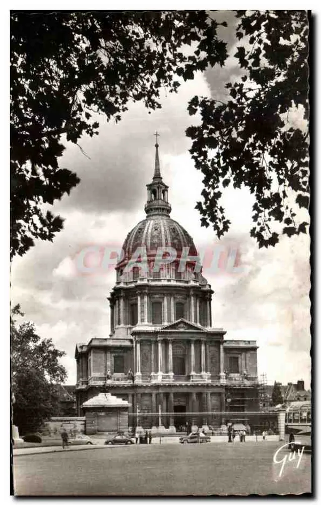 Dôme dos Invalidos — Paris — Éd. André LECONTE, n° 3671 - Frente