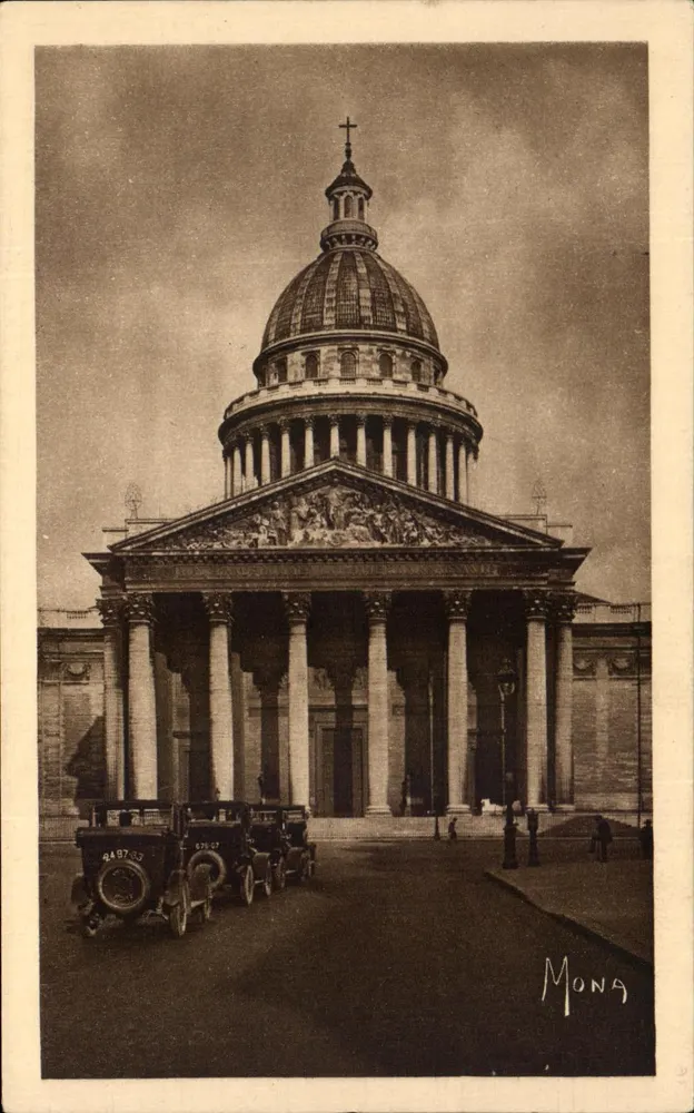 Paris - Der Panthéon — Ehemalige Kirche Sainte-Geneviève, Verlag MONA n°36 - Vorderseite