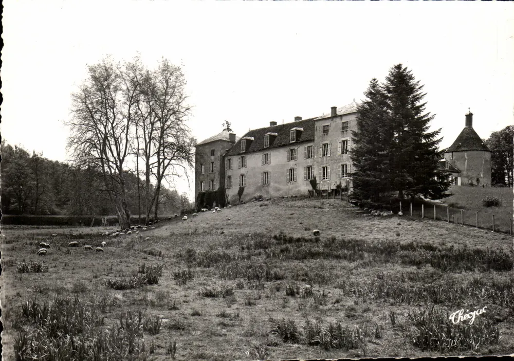 Castelo de Mornay — Creuse — Edições Modernas Limoges - Frente