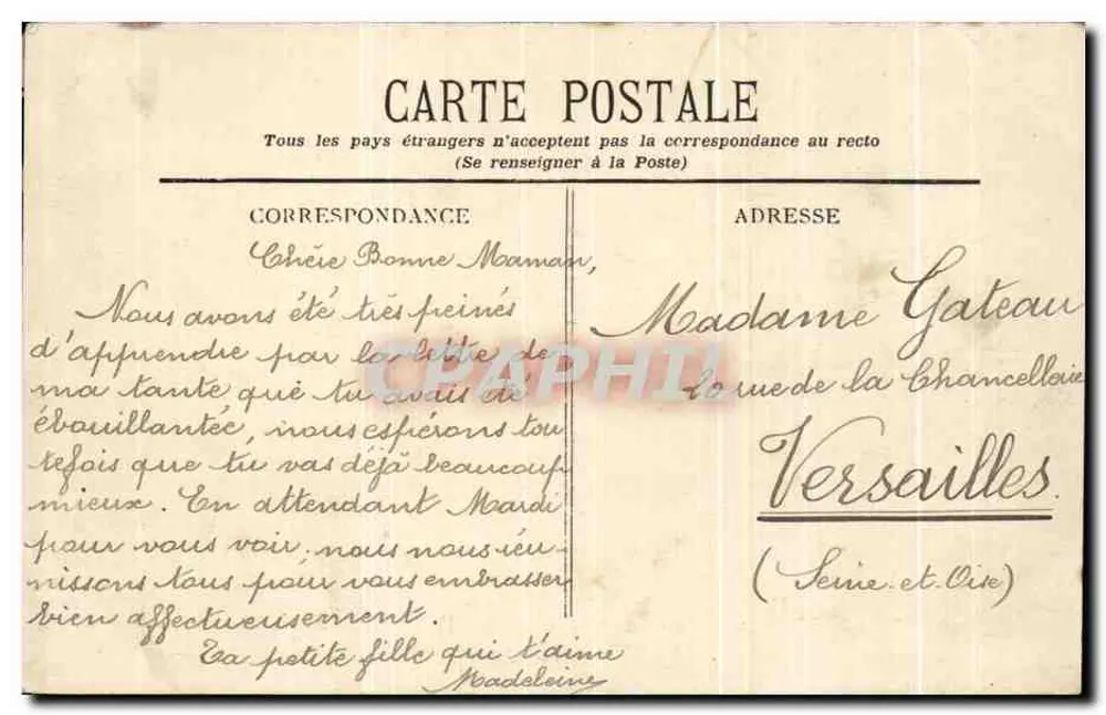 Argenteuil (S.-et-O.) — Panoramische uitzicht op Orgemont — n°194 - Achterkant