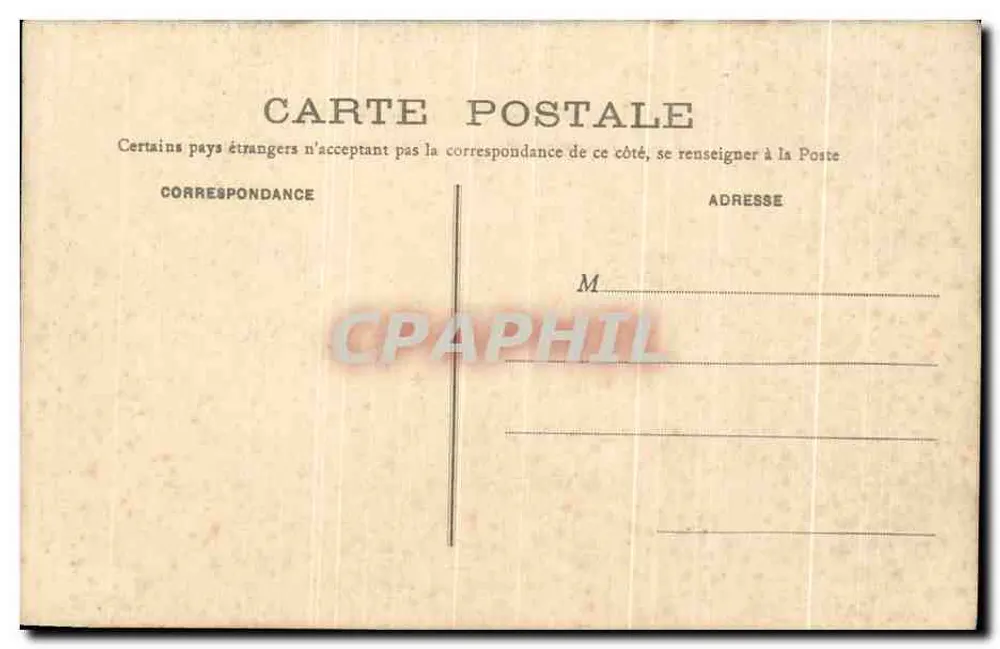 Pontoise — Das Krankenhaus — Zimmer für Verletzte — A.G., Pissefontaine-Triel - Rückseite