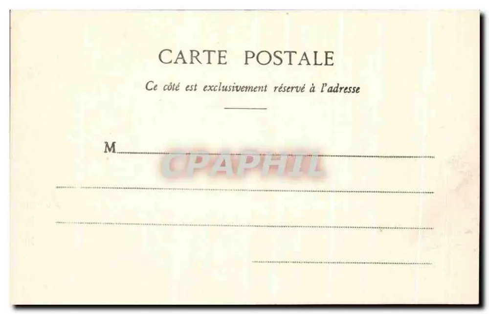 Pontoise - O Palácio de Justiça — A. Seyes, imp.-edit. - Verso